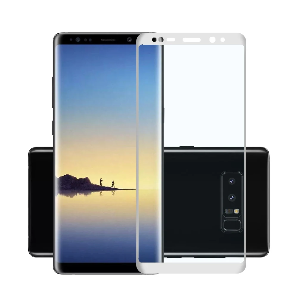 

Anti-fingerprints Shatterproof For Samsung Note 8 6.6'' Full Covere Anti-scratches Curved Tempered Glass Screen Protector Film