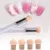 1x Nail Art Градиент Кисти Перо Живопись Рисунок Ручка С 4 Заменить Губки Головки Двойной Конец Горный Хрусталь Ручка Маникюр Инструмент NB14#