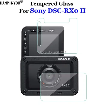 

1Set=2 Pcs/Lot For Sony DSC-RX0 II RX02 RX0M2 Soft Transparent Tempered Glass Back Camera Lens And LCD Screen Protector Film