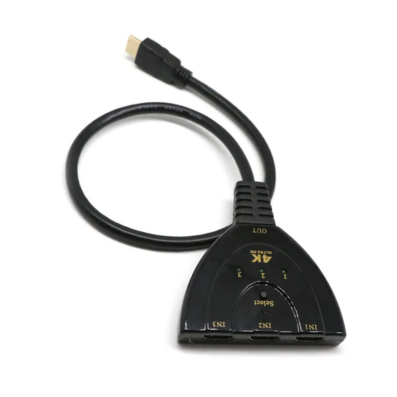 3 в 1 выход 4K * 2K HDMI переключатель концентратор сплиттер коммутатор адаптер порта