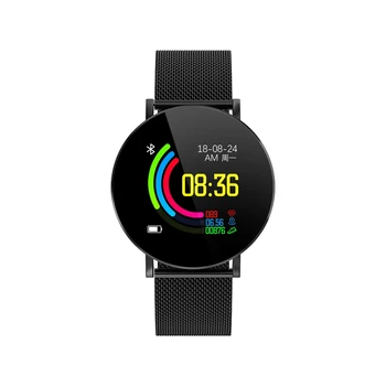 

Bakeey Y1 Big Screen Heart Rate Blood Oxygen Monitor Multi-language Long Standby Smart Watch Reminder Sport Wearable Devices