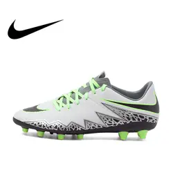 Оригинальный Nike Оригинальные кроссовки HYPERVENOM PHELON II Для мужчин свет удобные футбольная обувь дышащие кроссовки открытый газон