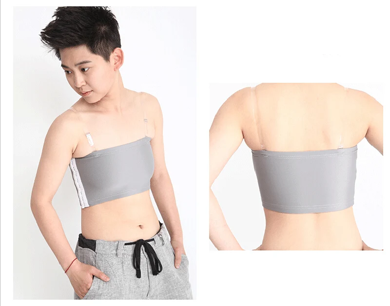 NEW Summer Tube Tops Lesbian Tomboy Chest Breast Binder Tomboy Clothing Underwear Flat Breast Binder for Trans Breast-binding 13