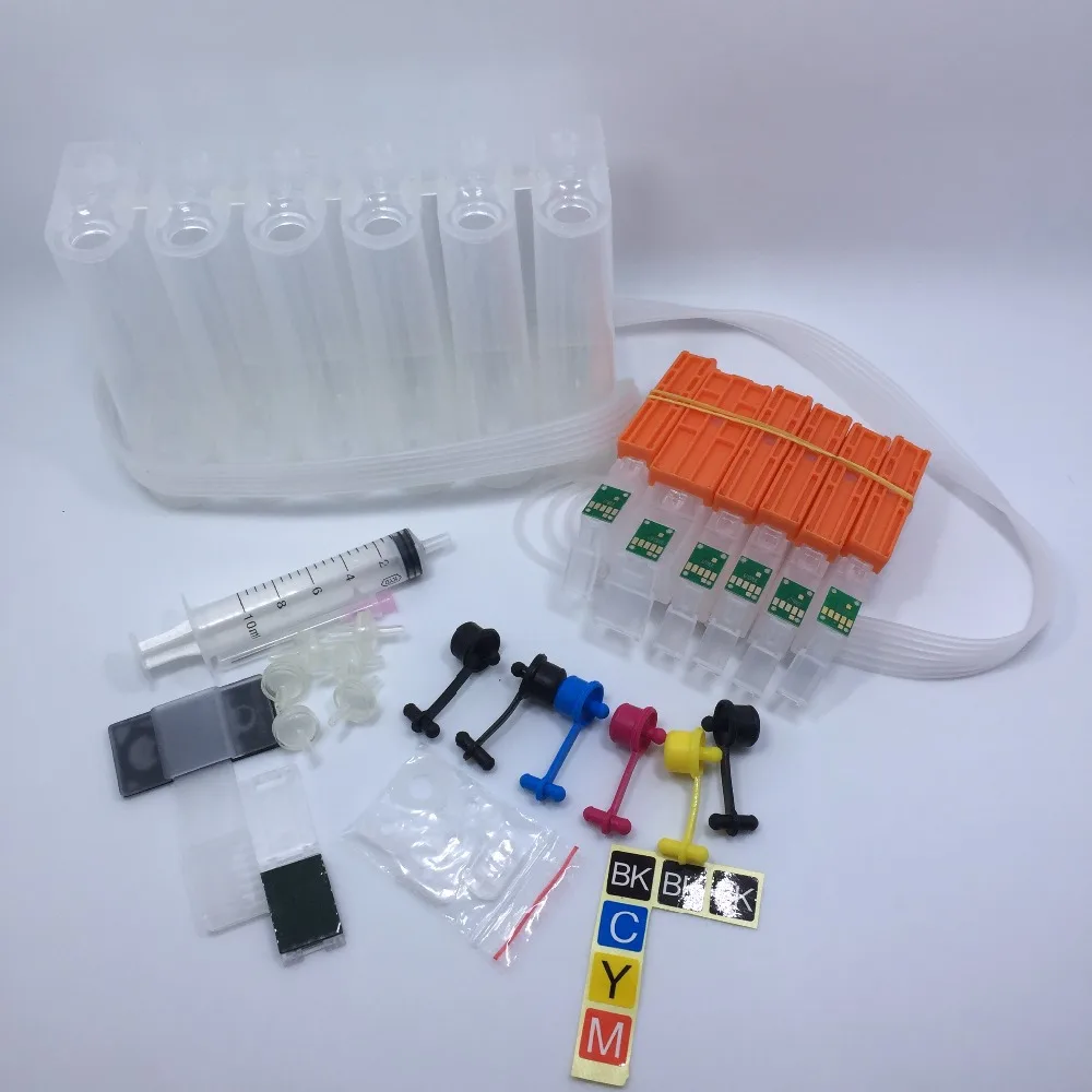 YOTAT 6 اللون كيبك PGI-670 خرطوشة حبر PGI670 PGI-670XL CLI-671 لكانون PIXMA MG7760 MG7765 MG7766 طابعة