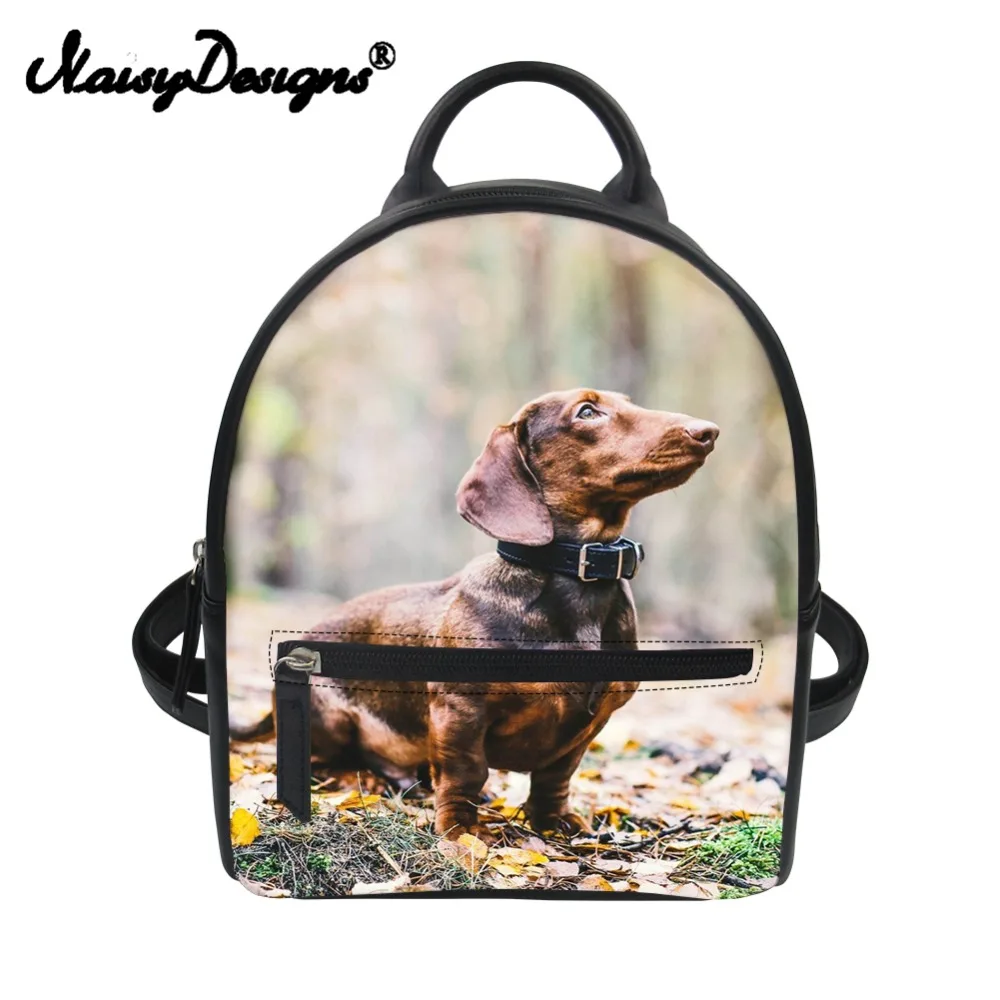 New Arrivals Dachshund Pattern Mini Backpack Pu Leather Women Girls Black Bag Purse Crossbody Bag For Boys And Man Mochila Bolsa New Arrivals Dachshund Pattern Mini Backpack Pu Leather Women Girls Black Bag Purse Crossbody Bag For Boys And Man Mochila Bolsa