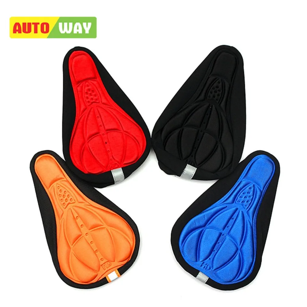 

Bicycle Cushion Pad Cycling Bicycle Sponge Pad Seat Saddle Cover Outdoor Bike Sports Pad Thick Men Women wholesale 4 colors