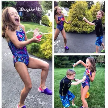 111pcs/bag Water balloons bunch filled with water balloons latex balloon toy balloons rapid injection Summer Game Toy