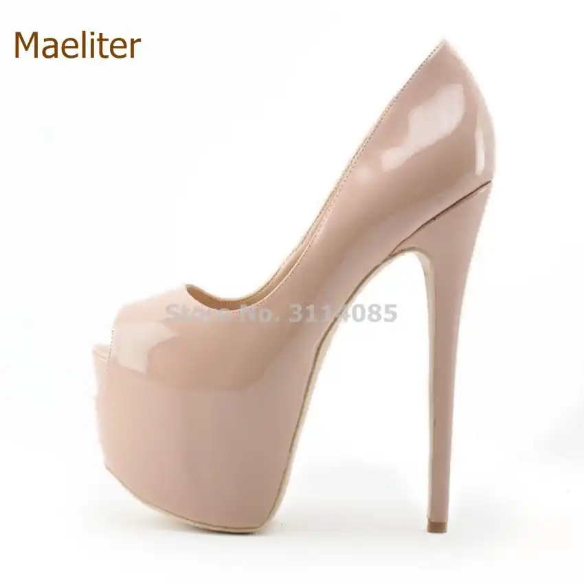 zapatos tacon nude