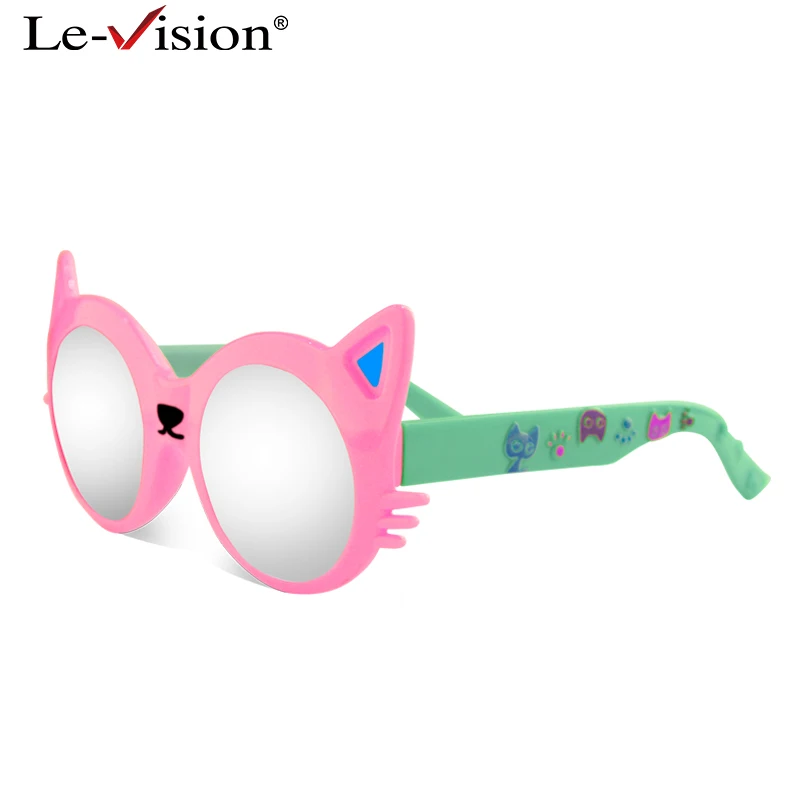 Rubbery Cat Style 3D Kids Passive Glasses Polarized Kid Eye RealD for Movie Film Present Birthday | Электроника