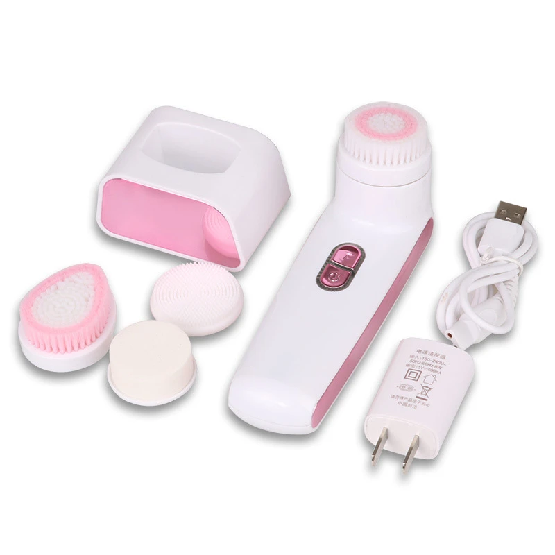 

MIQMI USB Ultrasonic Electric Rotating Face Cleaners Rechargeable Facial Cleasing Machine Blackhead Remover Face Massagers