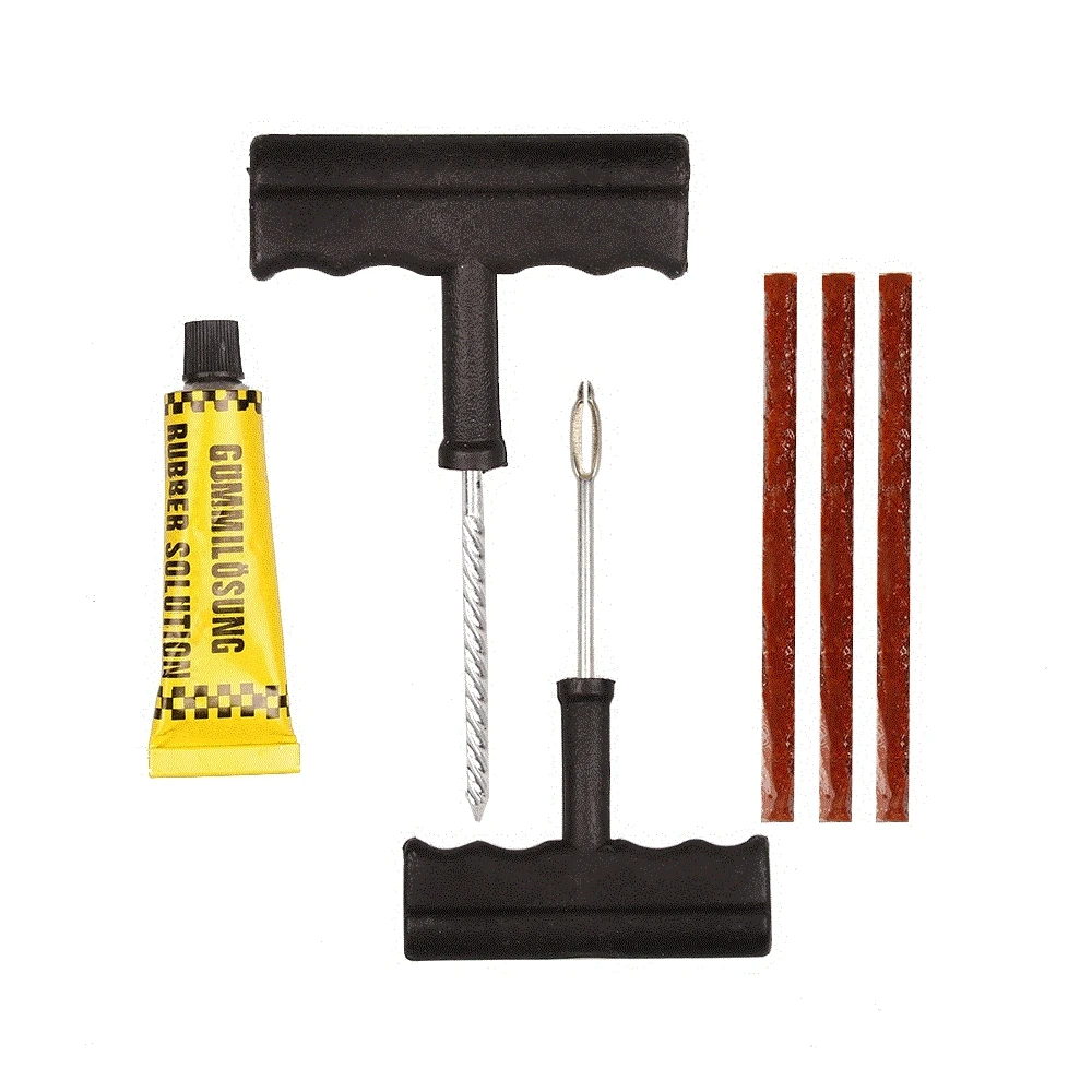 Car Tire Repair Kit Car Bike Auto Tubeless Tire Tyre Puncture Plug Repair Tool Kit (1)_