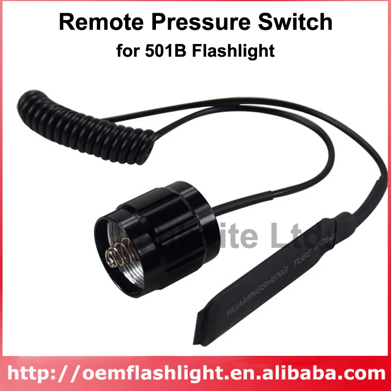 Remote Pressure Switch for 501B Flashlight in Portable Lighting