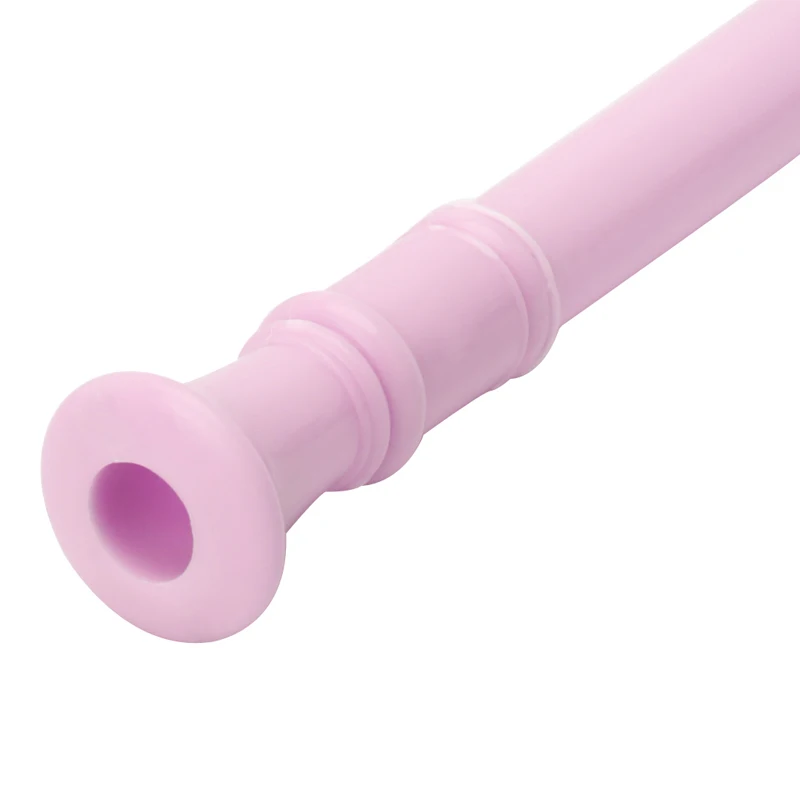 1 шт. пластиковый музыкальный инструмент сопрано рекордер длинная флейта 8 отверстий розовый