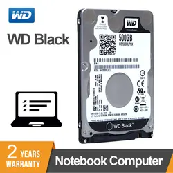 WD черный 500 г 2,5 "SATAIII внутренний жесткий диск 500 Гб HDD HD 6 ГБ/сек. 32 м 7 мм 7200 об./мин. для тетрадь ноутбука WD5000LPLX