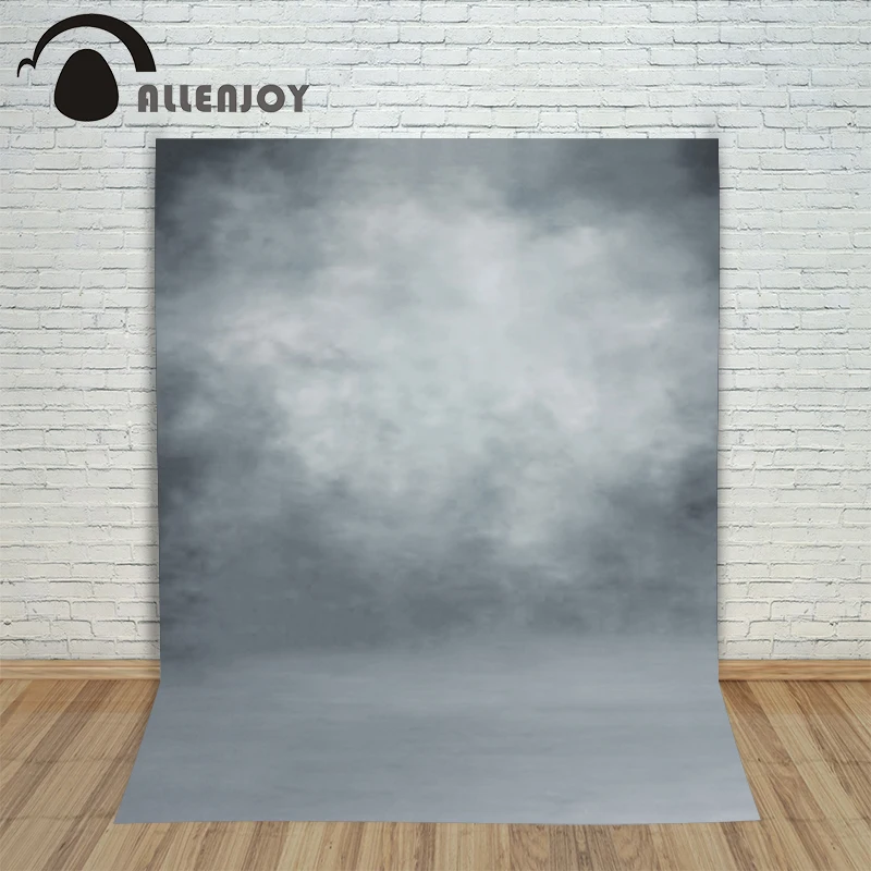 Allenjoy photo backdrops Gray pastel professional pure