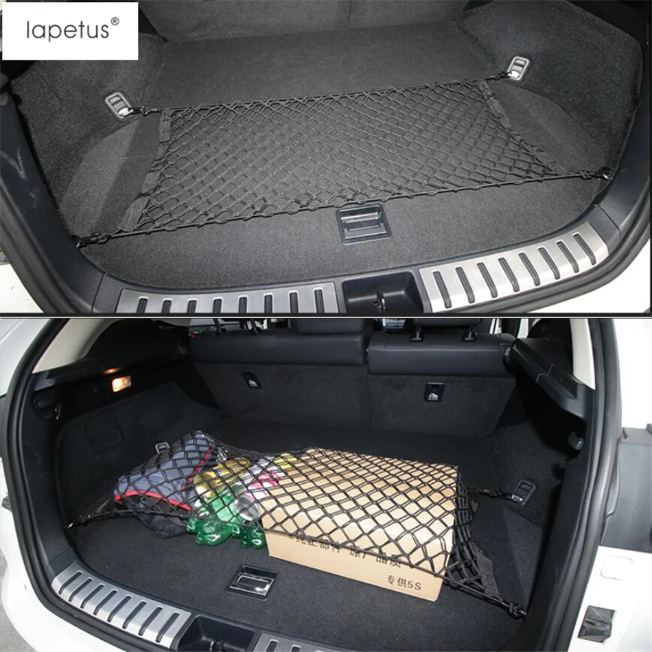 Us 22 8 Lapetus Accessories Fit For Lexus Nx Nx200t Nx300t 2015 2019 Rear Luggage Storage String Bag Mesh Multifunction Net Cover Kit In Interior