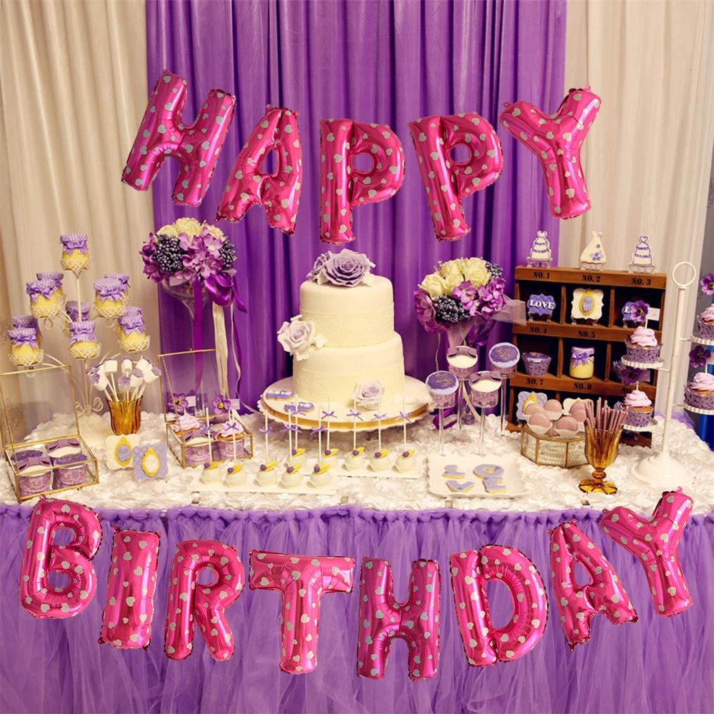 Happy Birthday Pink Decorate