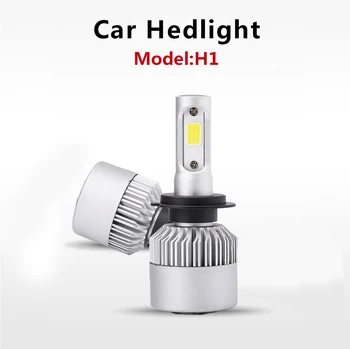 

2 pairs Auto Accessories Mini 12v 36W H1 Led Car Bulb 6000K Led Source