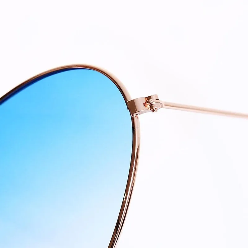 Солнцезащитные очки в форме сердца, женские, металлическая оправа, светоотражающие линзы, солнцезащитные очки, мужские, зеркальные, Oculos De Sol, UV400