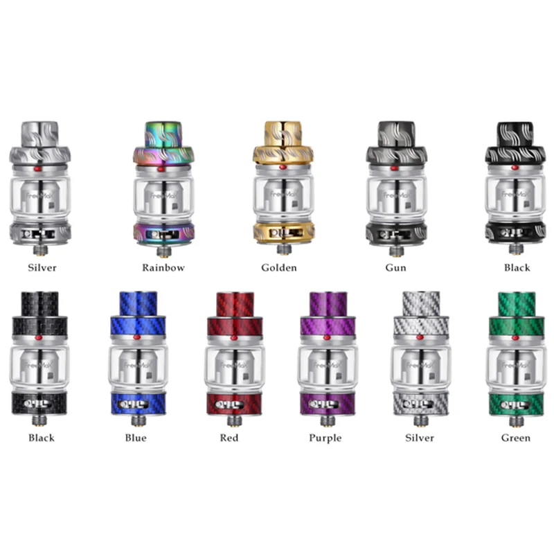 New Freemax Mesh Pro Tank 6ml Sub ohm Atomizer Carbon Fiber Freemax Mesh Pro Coil Vape Resin Tank 17 Colors VS Zeus Dual RTA 01 (8)