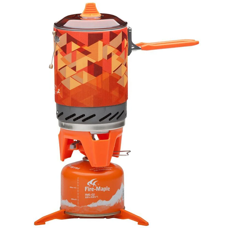 Fire Maple FMS X2 Compact One Piece Camping Stove Heat Exchanger Pot EA14