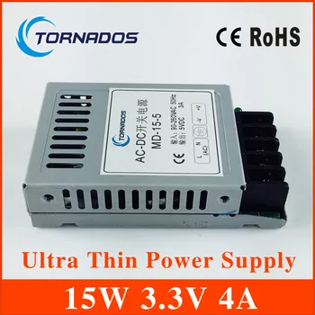 

15W 3.3V Ultra thin Single DC Output Switching power supply for LED Strip light power source MD-15-3.3