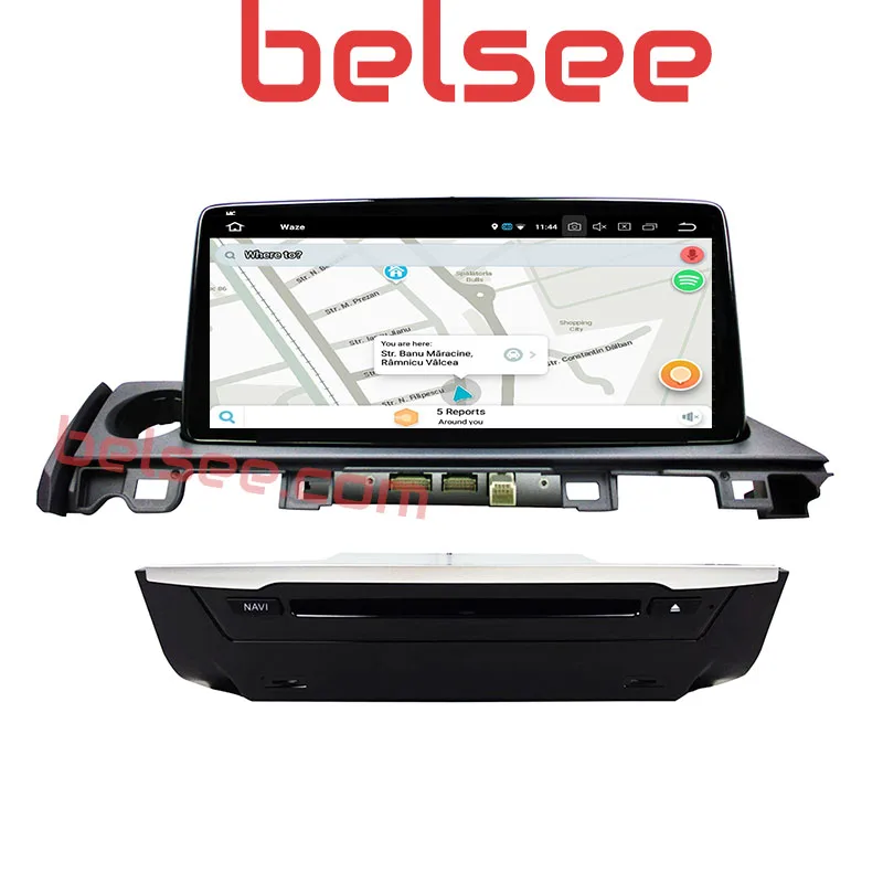 Belsee для Mazda 6 2013 2018 10 25 дюймов IPS экран Android 9 Восьмиядерный 4 Гб Радио Стерео GPS