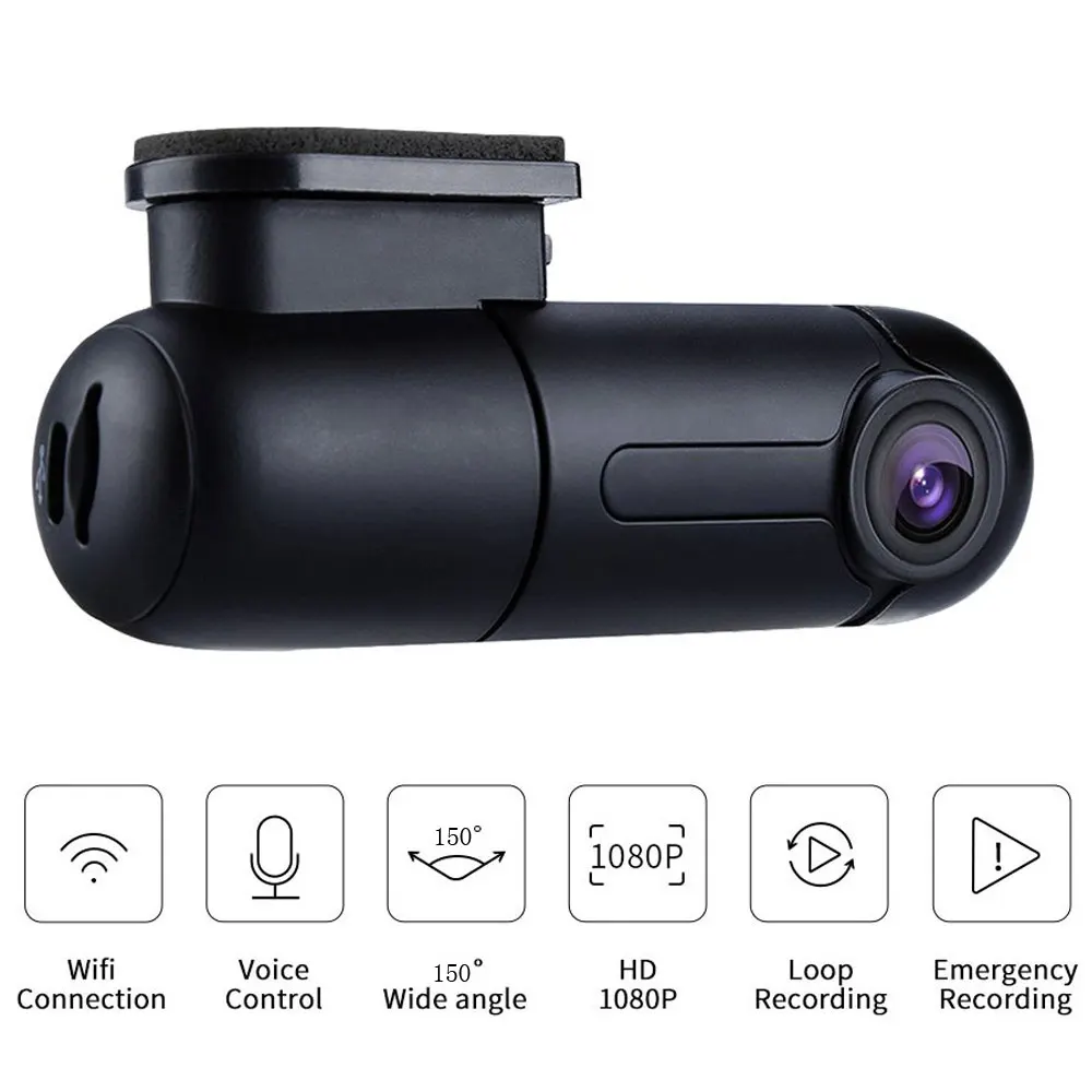 

Dashcam DVR Dash Cam Car Camera auto Support Smart Voice Control WIFI Wireless Connect 1080P FHD 360 degrees drive dvr veicular