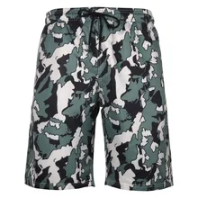 Хит, мужские пляжные шорты, пляжные плавки размера плюс, камуфляжные, военные, прямые, Гавайский стиль, морской бассейн, свободные, Прямая поставка#0514