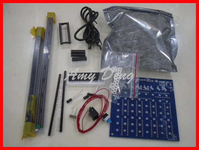 Набор 3D8 Light Cube DIY Kit (573 + 2803 5a60s2) 8*8*8 наборы световых кубиков Отправка данных|kit diy|kit