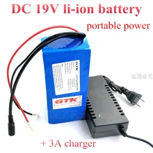 Ноутбуки аварийный блок питания 18,5 V 19 V 15Ah 20 V 10AH 4.74A 4.5A LiPO DC разъем BMS для ноутбуков планшеты батарейки для ПК+ зарядное устройство