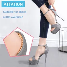 4D каблук подкладка на высоком каблуке обувь женская дышащая анти-пот силиконовая наклейка протектор подушки Спортивная одежда для походов аксессуар