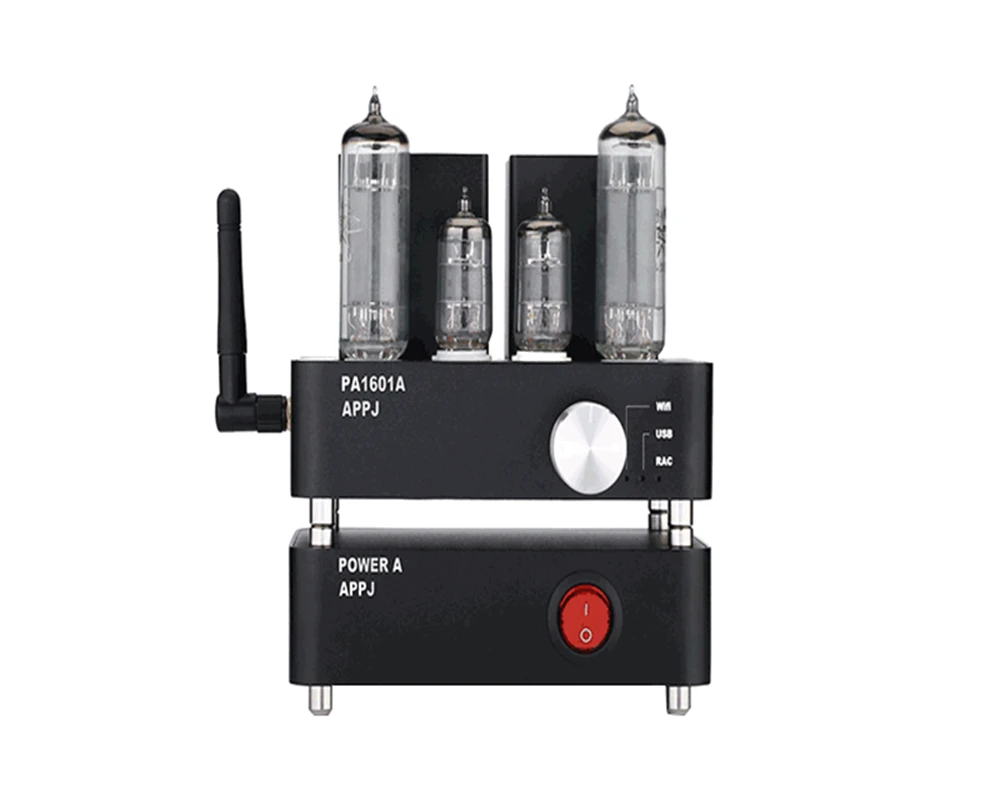 

APPJ PA1601A Newest 2016 WiFi 6J1+6P4 Tube Mini Headphone Amplifier