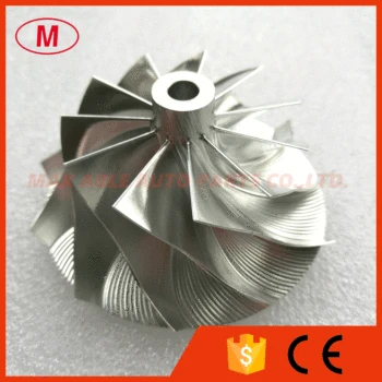 

CT26 Turbo Trubocharger Aluminum 2618/Milling/Billet Compressor wheel 48.30/64.89mm 11+0 blades Forward