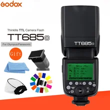 Godox TT685O ttl II Autoflash Speedlite 2,4G беспроводной HSS 1/8000s GN60 камера вспышка светильник для Olympus/Panasonic камера X1T-O