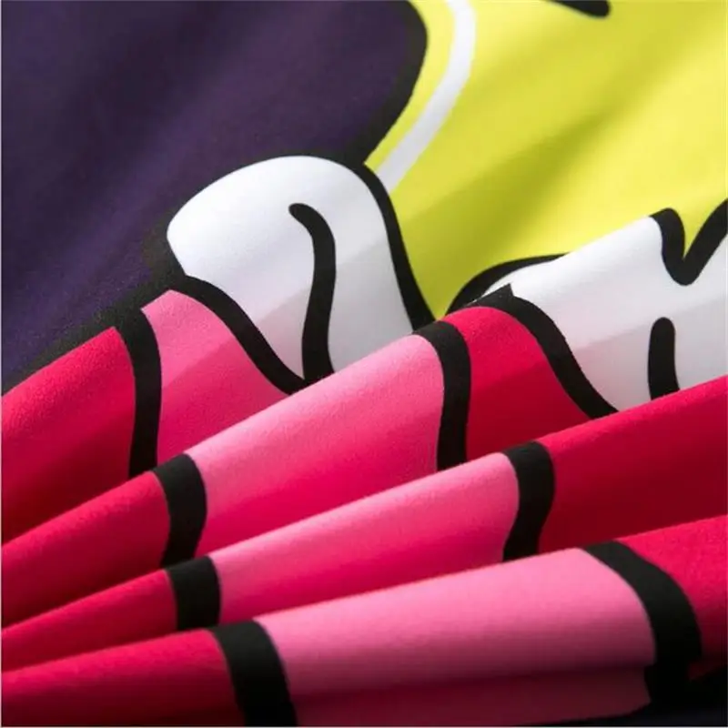 cute kids cartoon moon and stars bedding set twin queen king size t shirt sheets king size