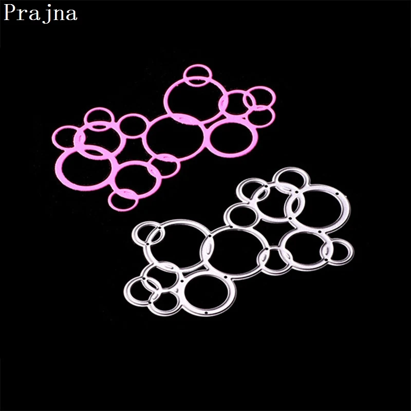 

Prajna Metal Cutting Dies Mew 2018 Circle Cutting Dies Background Dies Photo Album Decorative Bubble Metal Cutting For Stamps