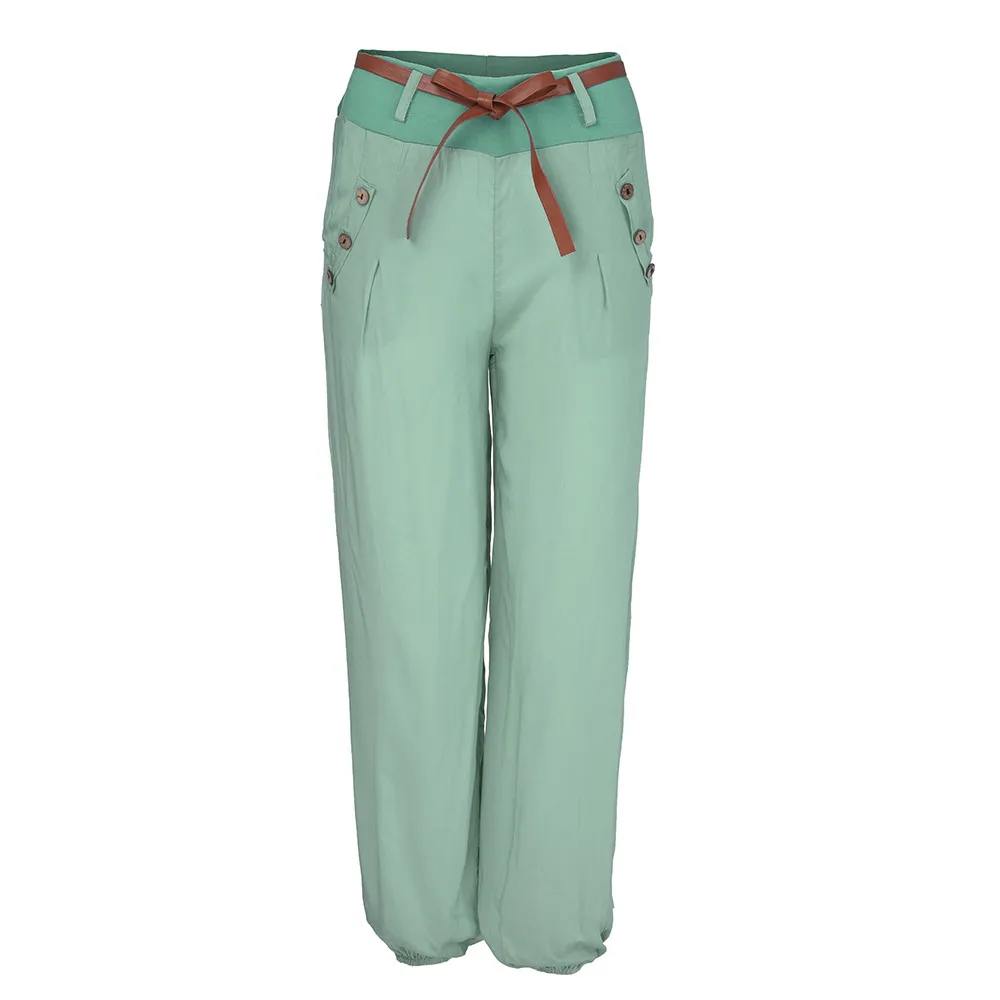 

Low Waist gym leggings women Sports pants seven leggings Check Pants Baggy Wide Leg Casual Capris sports pants c0314