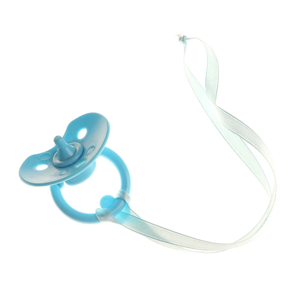 Pink Blue Color Pacifier Dummy For Reborn Baby Dolls Not Babies