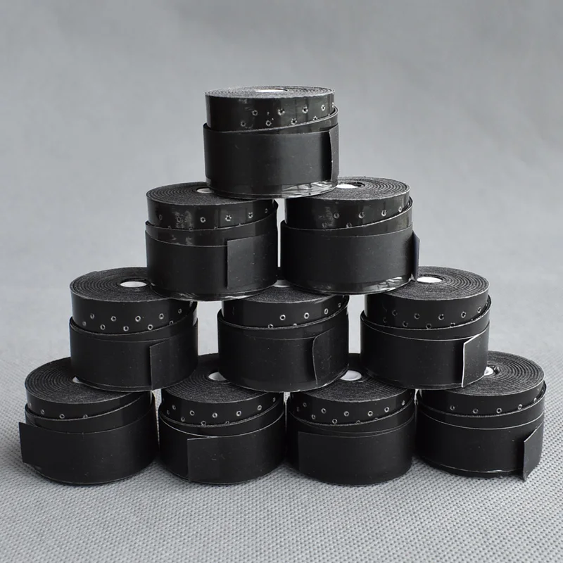 10pcs Black Color Tennis Racket Viscous Overgrip Badminton Racquet Over