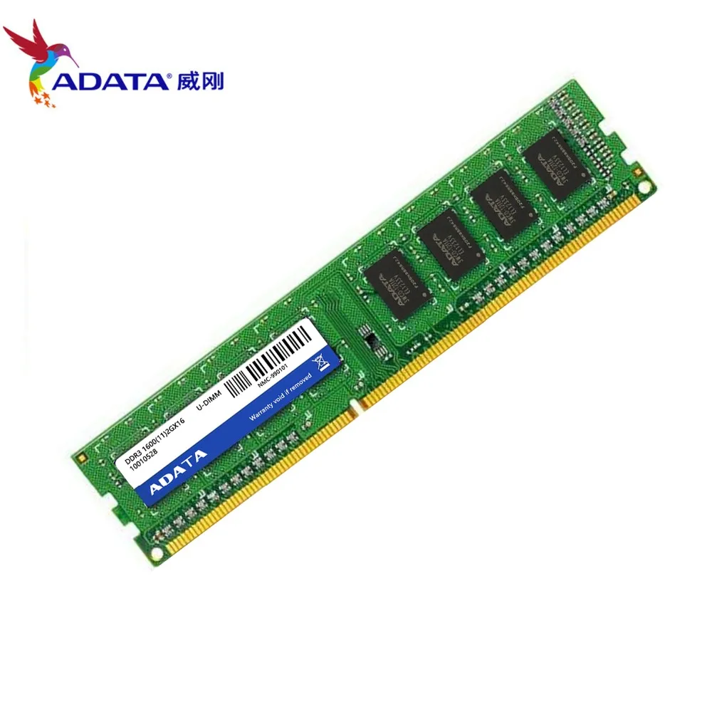 AData 2 ГБ DDR3 PC3 1600 МГц DIMM для настольных ПК RAM 240 контактов|Оперативная память| |