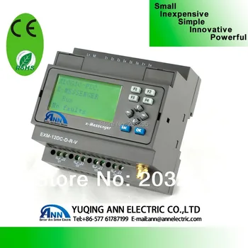 

PLC EXM-12DC-DAI-R-HMI with LCD,RELE PROGRAMAVEL