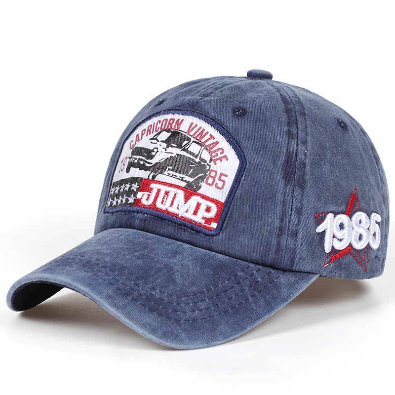 Мужские бейсболки для папы Casquette Женская моющаяся бейсболка s Bone шапки для мужчин шляпа Gorras 1985 с буквенным принтом хлопок хип хоп кепка