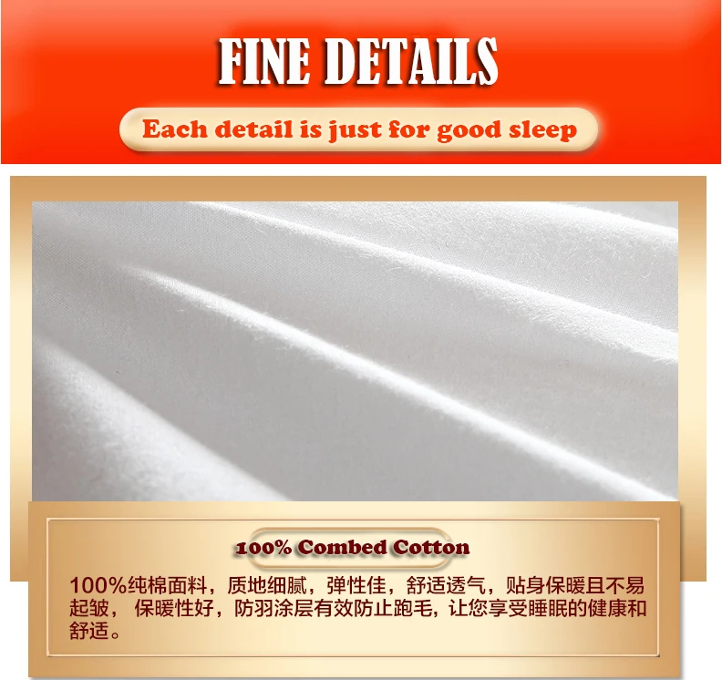 100% Australian Wool Filling pure cotton Comforter 9
