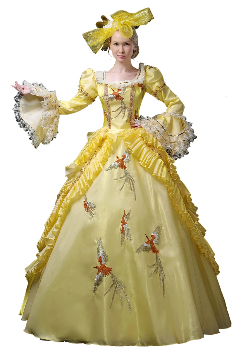 High-end-Court-Rococo-Baroque-Marie-Antoinette-Ball-Dresses-18th ...
