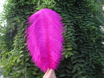 

20 pcs beautiful rose ostrich feathers 18-20 inches / 45-50 cm
