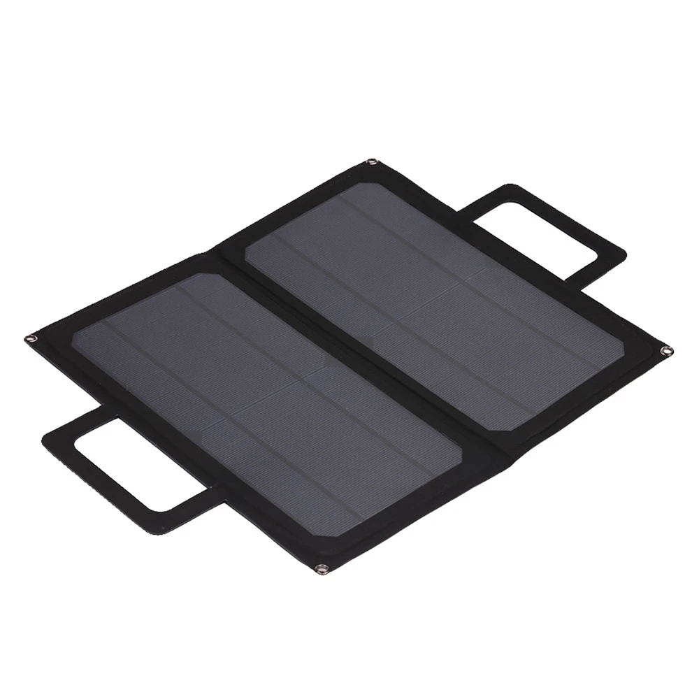 

BCMaster Folding Portable 14W 5V Solar Panel USB Output Solar Cells Emergency Power Supply Monocrystalline Silicon Phone Charger