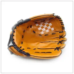 Утепленные бейсбольная перчатка 11.5 дюймов мягкого ПВХ кувшин бейсбольная Перчатки левой перчатки