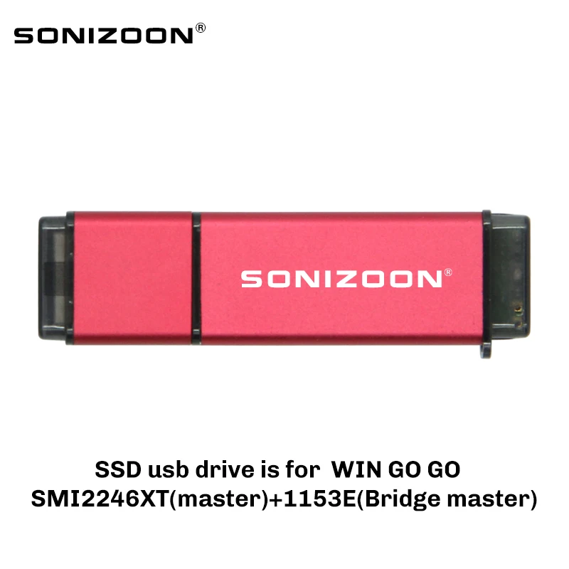 Твердотельный накопитель SONIZOON SSD WINTOGO USB3.1 USB3.0 128 гб 256 жесткий диск портативный