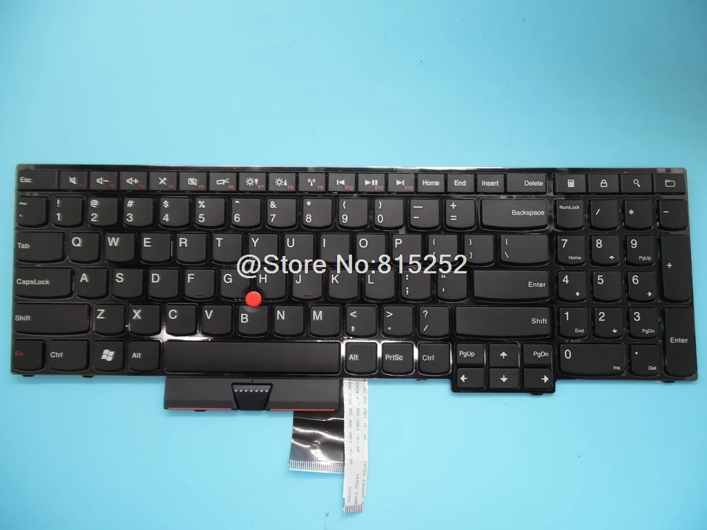 

Laptop keyboard For Lenovo For Thinkpad Edge E530 E530C E535 E545 04W2557 V131920AS1 US With black Frame New